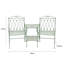 Iron Outdoor Bench