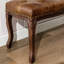 Banc en simili cuir Arthurine