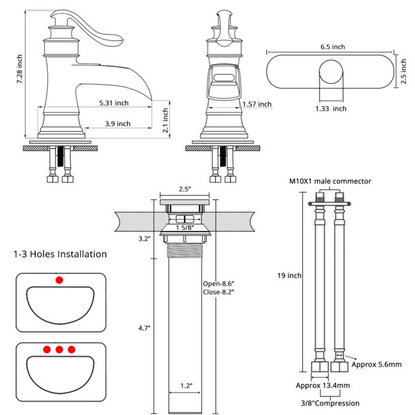 Dimensions du produit
