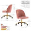 Velvet Office Chair-1836279330