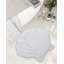 Tapis pour salle de bain Marilyn - 100% coton, ultra moelleux 2200 g / m², tapis de salle de bain réversible - 25 po x 28 po, lavable à la machine Marilyn-113505366