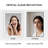 Tempered Glass Wall-Mounted Mirror, Shatter-Resistant Reinforced Design, Vertical/Horizontal Hanging Installation-295865320-295865318-295865314