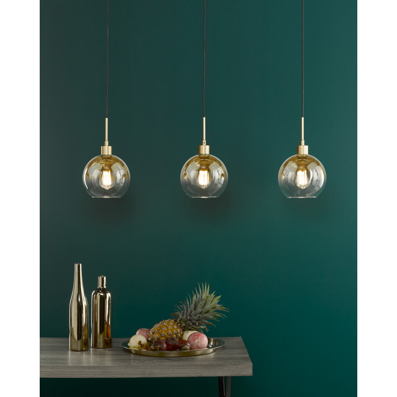 Nicaela 3 - Light Pendant, Gold, Gold