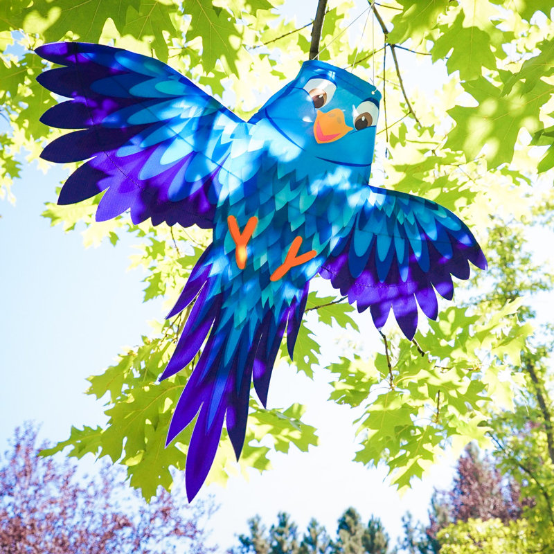 Blue Bird Windsock, Blue