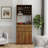 Kitchen wine cabinet, multi-functional storage cabinet