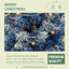Ensemble de 4 pièces de Noël artificiel pré-éclairé, guirlande, couronne et ensemble de 2 arbres d'entrée avec lumières DEL, arbre de Noël