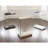 Chair Side End Table - White-247994588