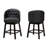 Yehiel Swivel Upholstered Counter Stool-1142064095