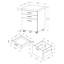 File Cabinet, Rolling Mobile, Storage Drawers, Printer Stand, Office, Work, White And Grey Cement Laminate, Contemporary, Modern