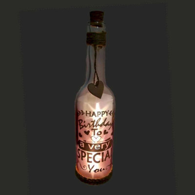 Wilber Glass Decorative Bottle
