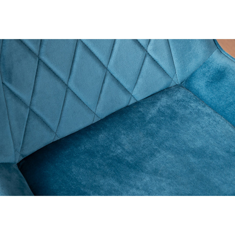 4 - Person Dining Set, Blue/Black