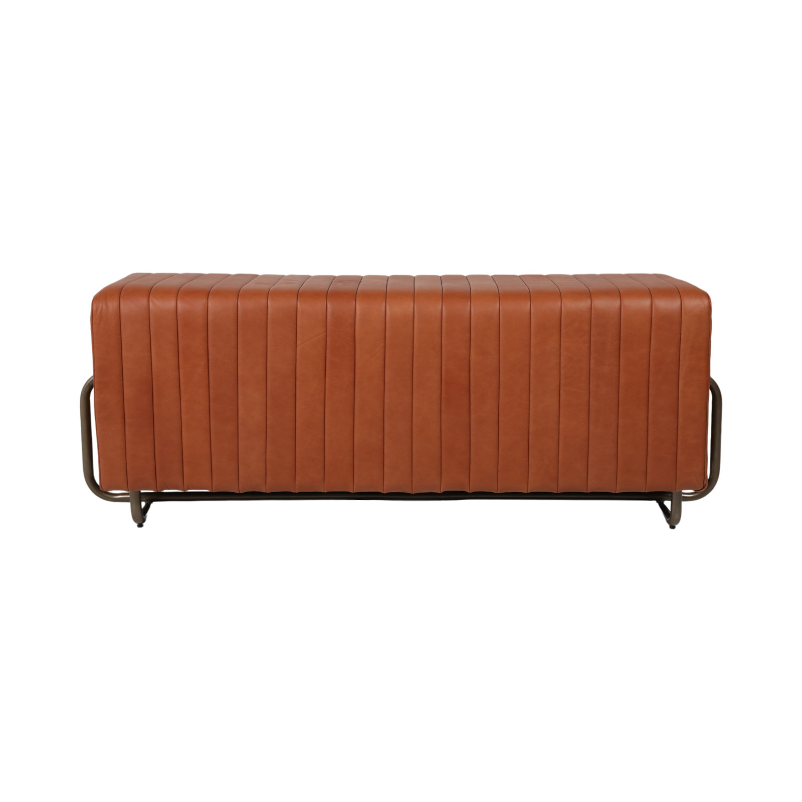 Bowen 61" Genuine Leather Bedroom Bench