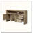 Modern 60" Sideboard with 3 Drawers, 3 Doors, and Ash Veneer Finish-283559619