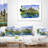 Cambodia Vector - Landscape Printed Pillow-29828240-29854888