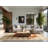 Soft Plush Findley Thanksgiving Modern & Contemporary Abstract Area Rug in Beige – Beige Binding-1888711616