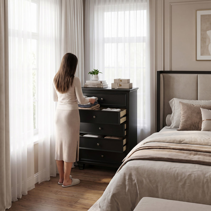 Commode 5 tiroirs Eftichia