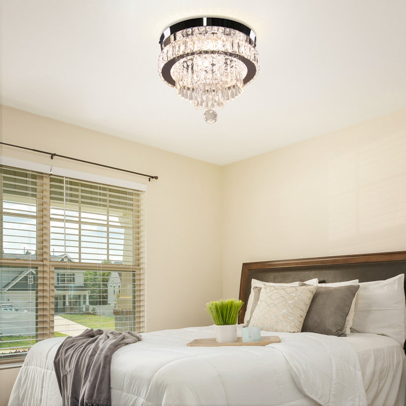 Geraldeen Dimmable LED Tiered Chandelier