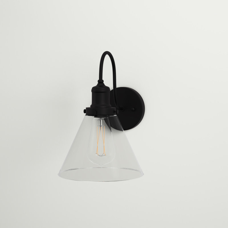 Rimma Iron Armed Sconce, Black