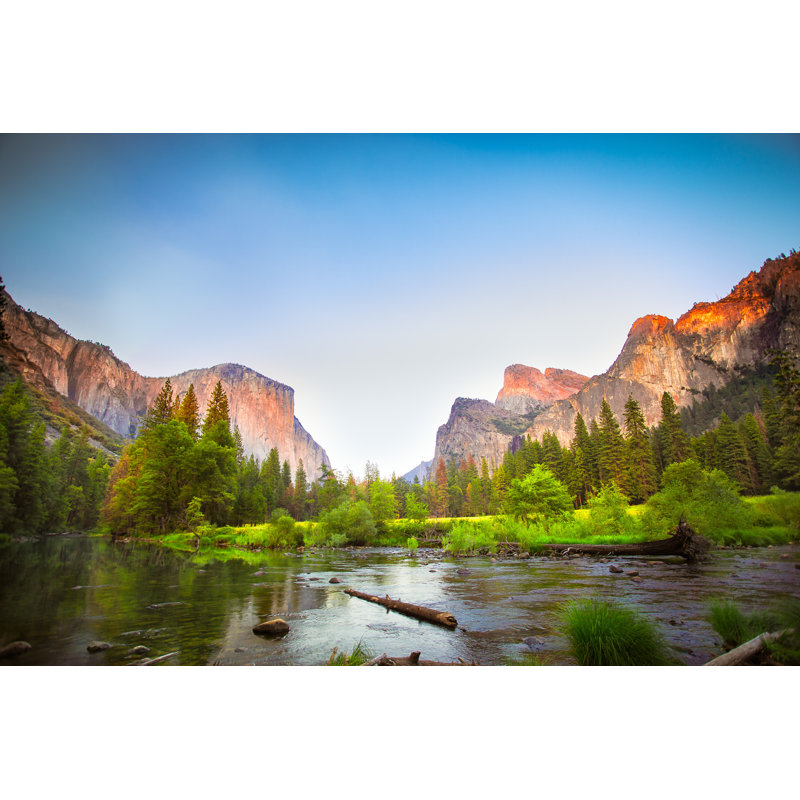 Parc national de Yosemite par Littleny - photographie sur toile tendue, H 8 po x l 12 po