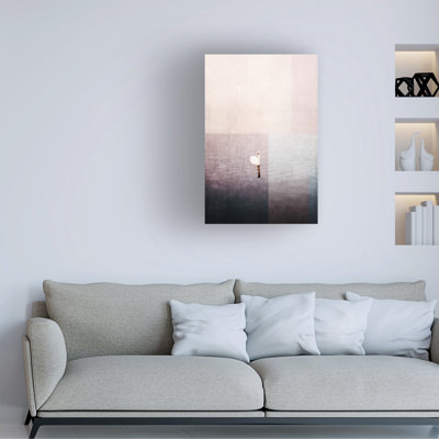 Bolog Imaginative Swan In Water Canvas Art