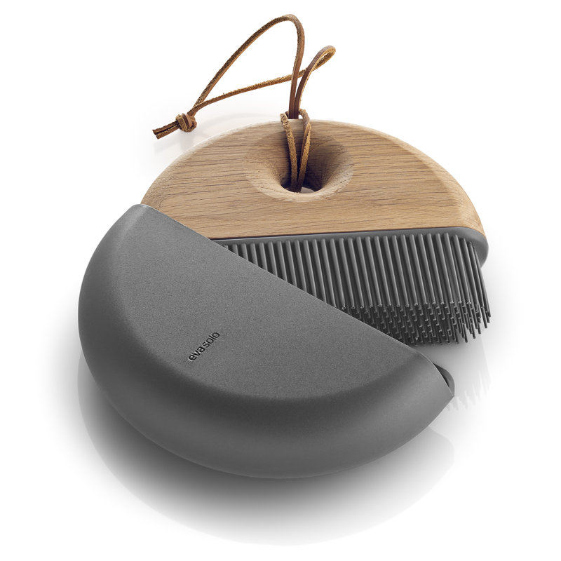 Nordic Oak Handle Dustpan and Brush Set