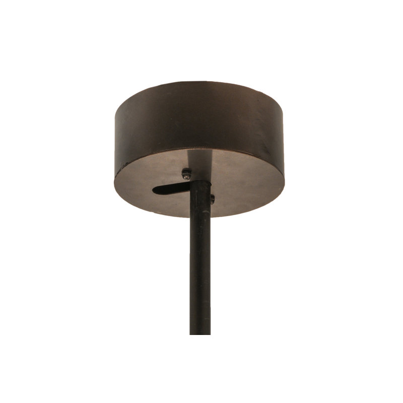Downrod Flush Mount Ceiling Fan