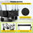 VEVOR Extra Large Collapsible Garden Cart with Removable Canopy-101231246