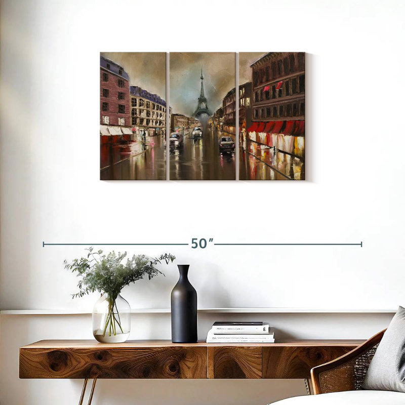  «Paris la nuit», H 20 po x l 33 po