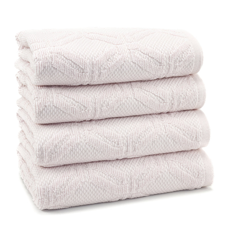 Driton Turkish Cotton Hand Towel, Powder Pink