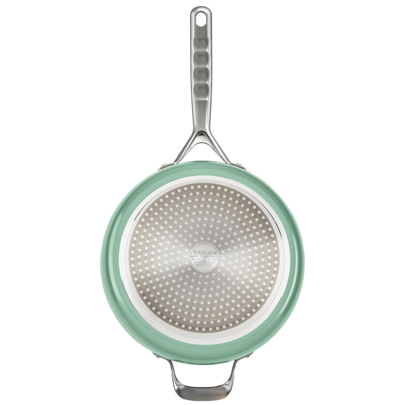 Cuisinart 12-Piece Turquoise Enamel Nonstick Cookware Set
