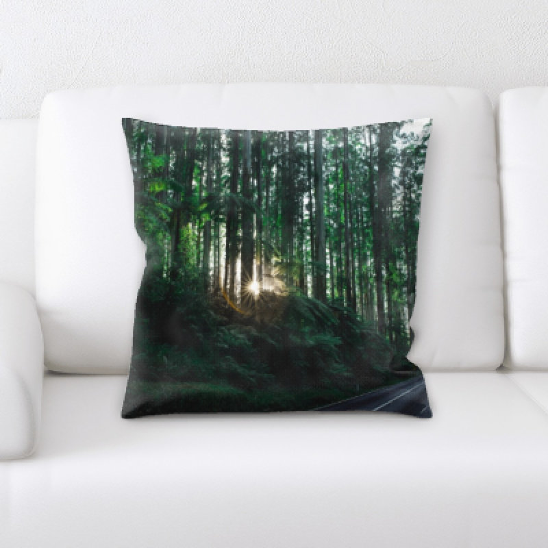 Illuminated Microsuede Reversible Throw Pillow