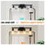 Applique murale moderne en fer noir de style industriel pour les salles de bain et les chambres