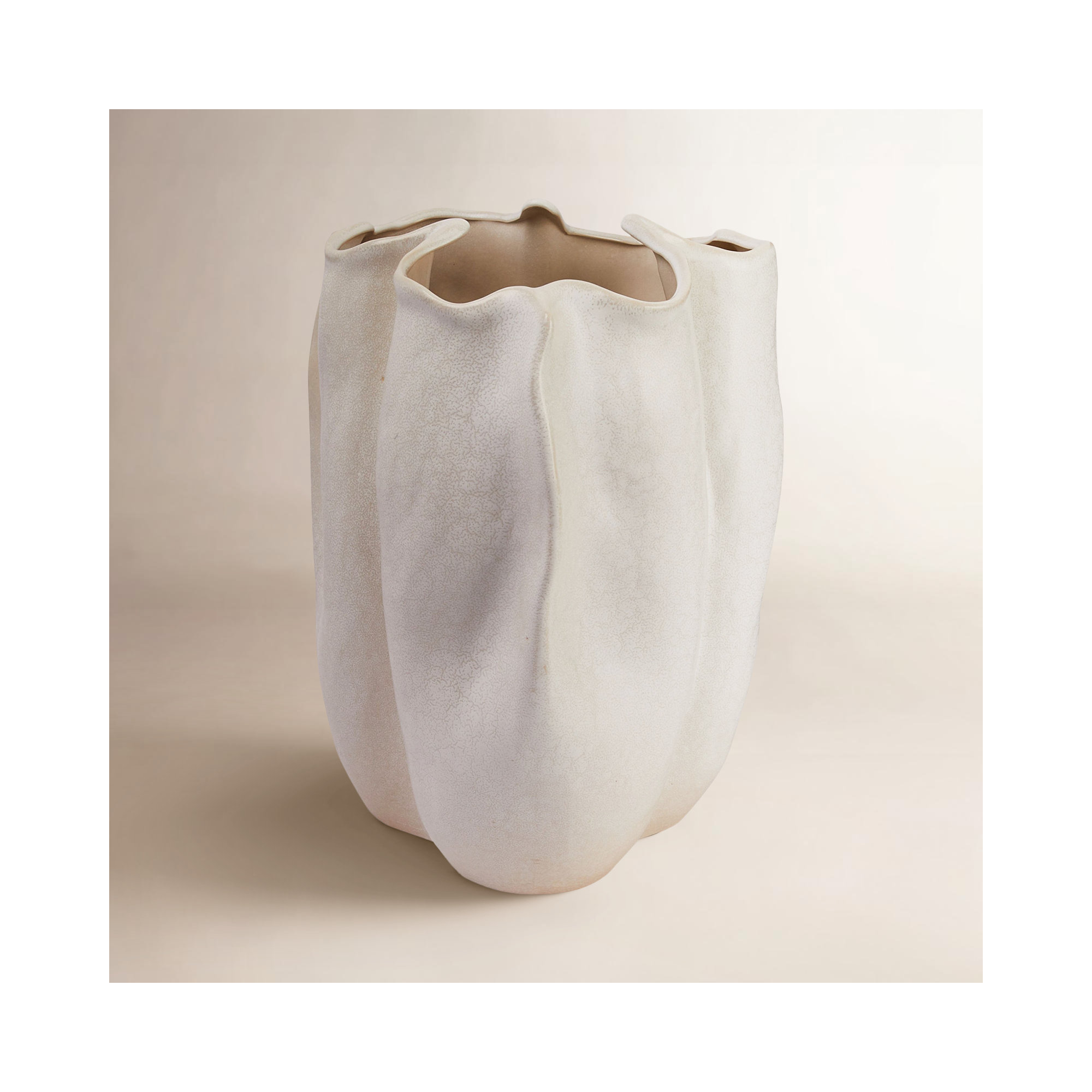 Morry Organically Shaped Stoneware Vase