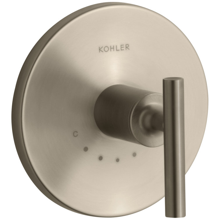 Purist® Valve Trim with Lever Handle for Thermostatic Valve
