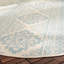 Tapis intérieur / extérieur turquoise / crème Danya-1840096815
