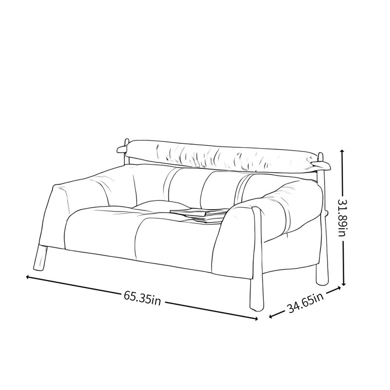 French Cream Style Creative Sofa