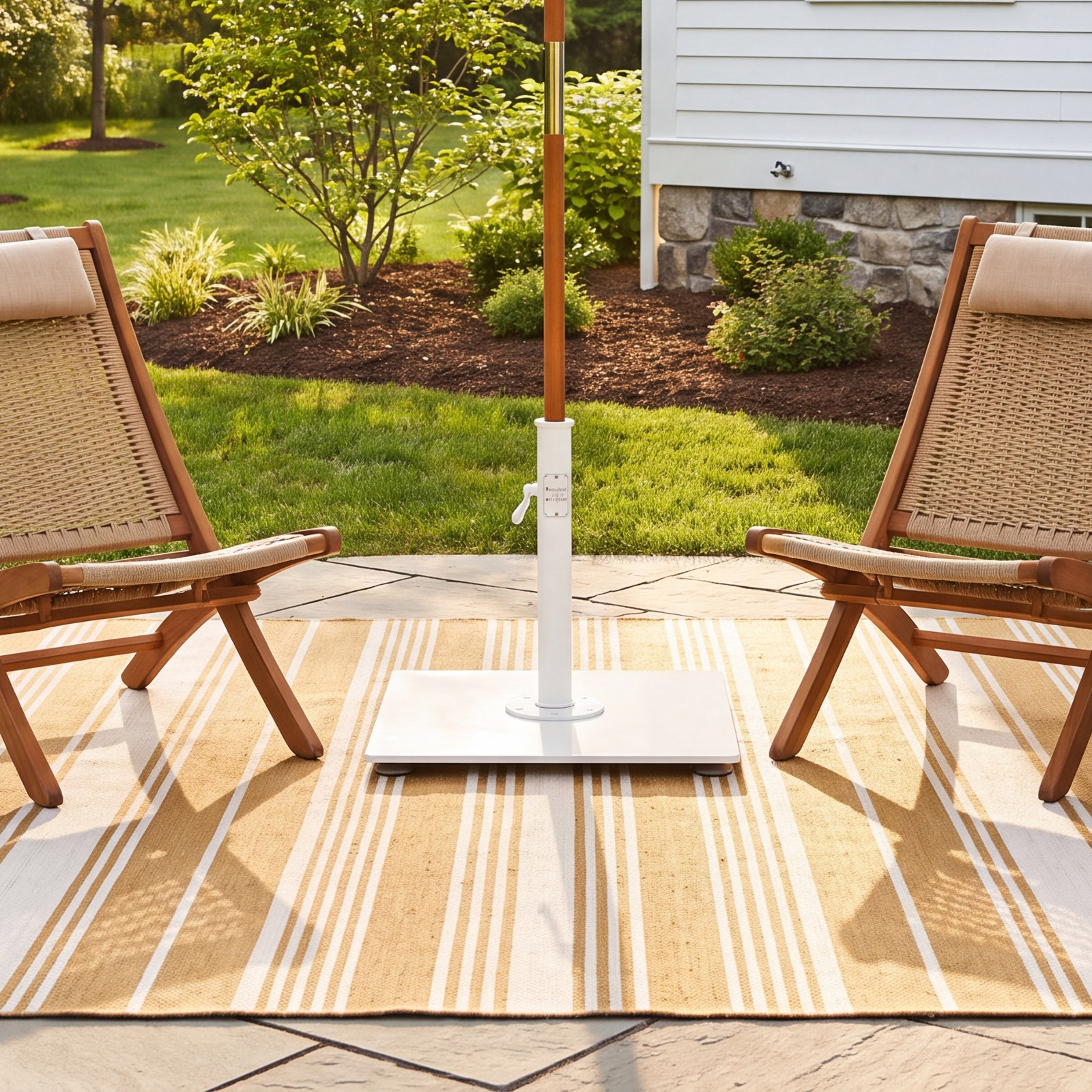 90lb In-Ground Umbrella Base