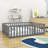 Freta Wood Bed Frame-37992125-37992124