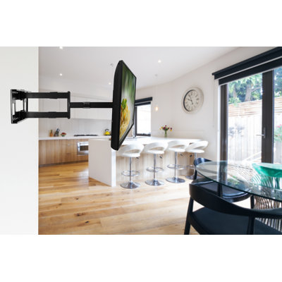 Mount-It! Full Motion Wall Bracket TV Mount | 36 in. Extended Articulating Arm Fits 42 to 90 in. TVs