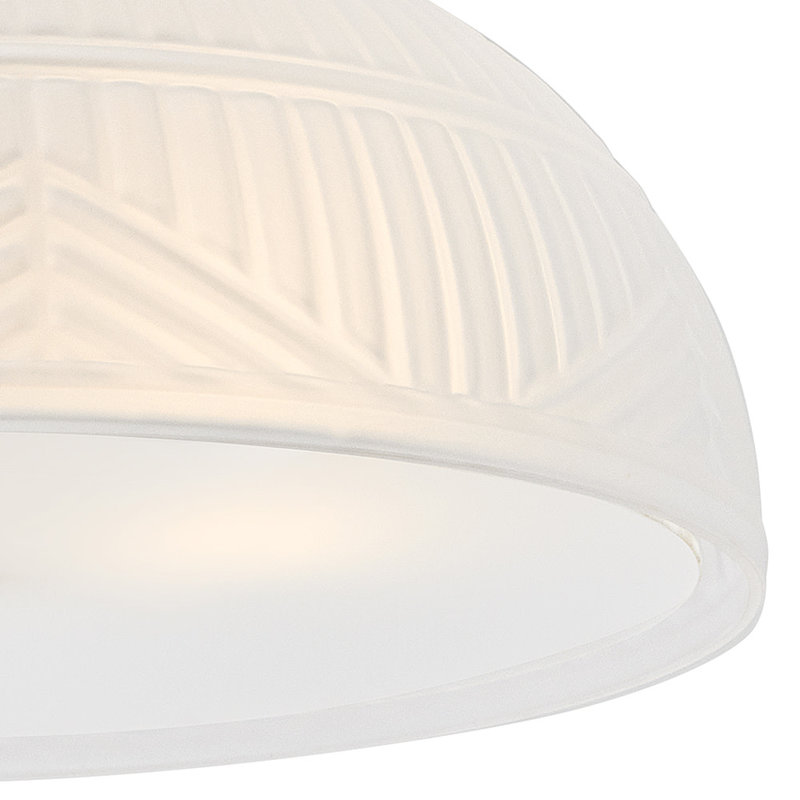 Devon Two-Light Flush Mount Bath Ceiling Light by Lisa McDennon