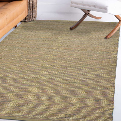 Arine Handmade Flatweave Eco-Friendly Jute and Rayon Area Rug