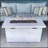 25" H X 42" W Fiber Reinforced Concrete Propane Outdoor Fire Pit Table-113988195