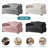 Latitude Run 57.5" Vincy Mid-Century Modern Velvet Sleeper Sofa Bed with Tufted Arched Backrest and Nailhead Trim Curled Armrests-1831966278