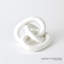 3 Rings Connected-Matte White