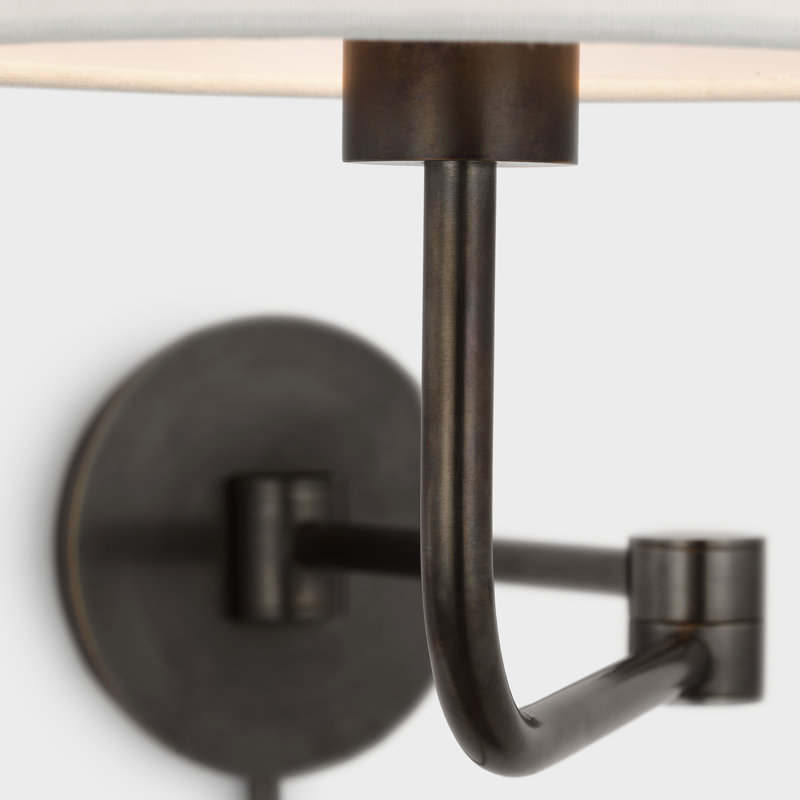 Go Lightly 1 - Light Swing Arm, Bronze, Satin Brass