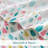 4-Piece Queen Cotton Sheet Set in Multicolor with Printed Holiday Trees