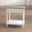 Table de bout avec rangement Daneya