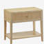 Fleur Natural 1-drawer Nightstand