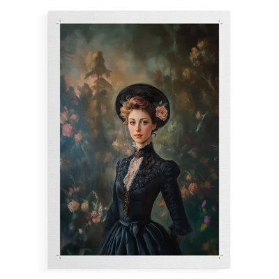 WOMEN Series CCXIX  -Premium Canvas Print Only - NOT FRAMED -Ready to Hang