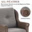 Fauteuils coulissants avec coussins Red Barrel Studio®-372500017